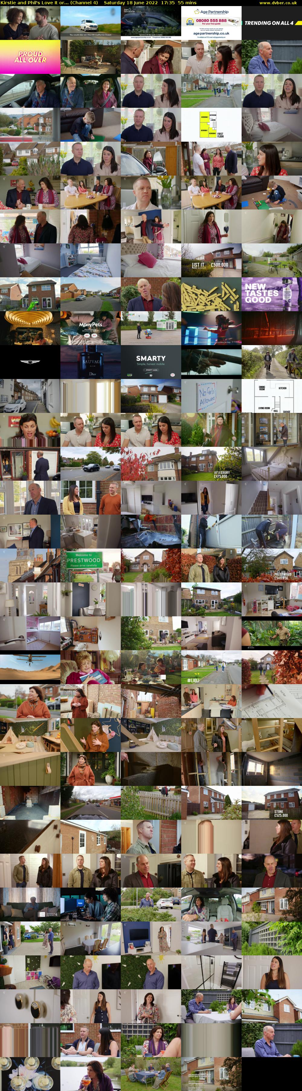 Kirstie and Phil's Love It or... (Channel 4) Saturday 18 June 2022 17:35 - 18:30