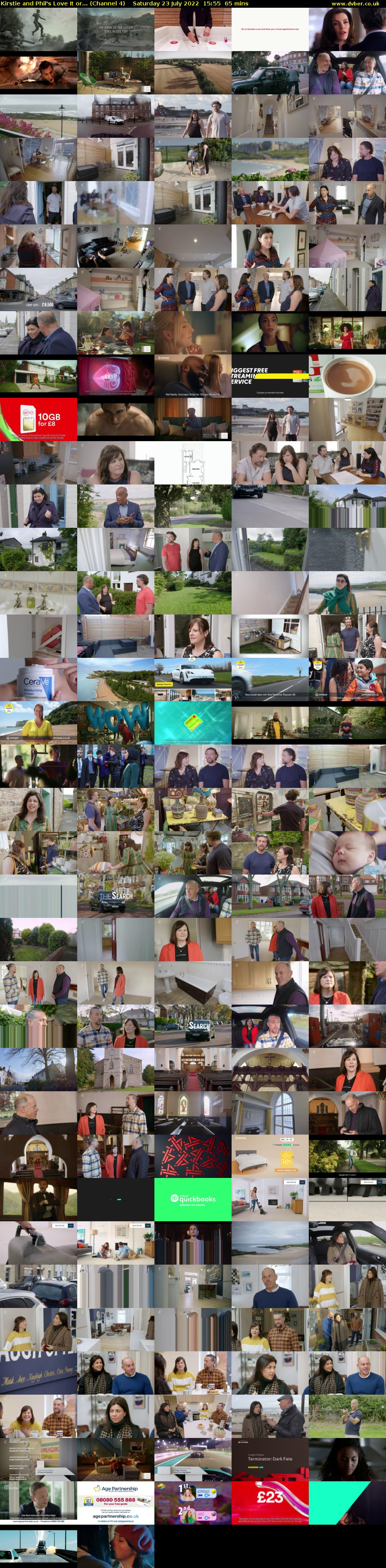 Kirstie and Phil's Love It or... (Channel 4) Saturday 23 July 2022 15:55 - 17:00