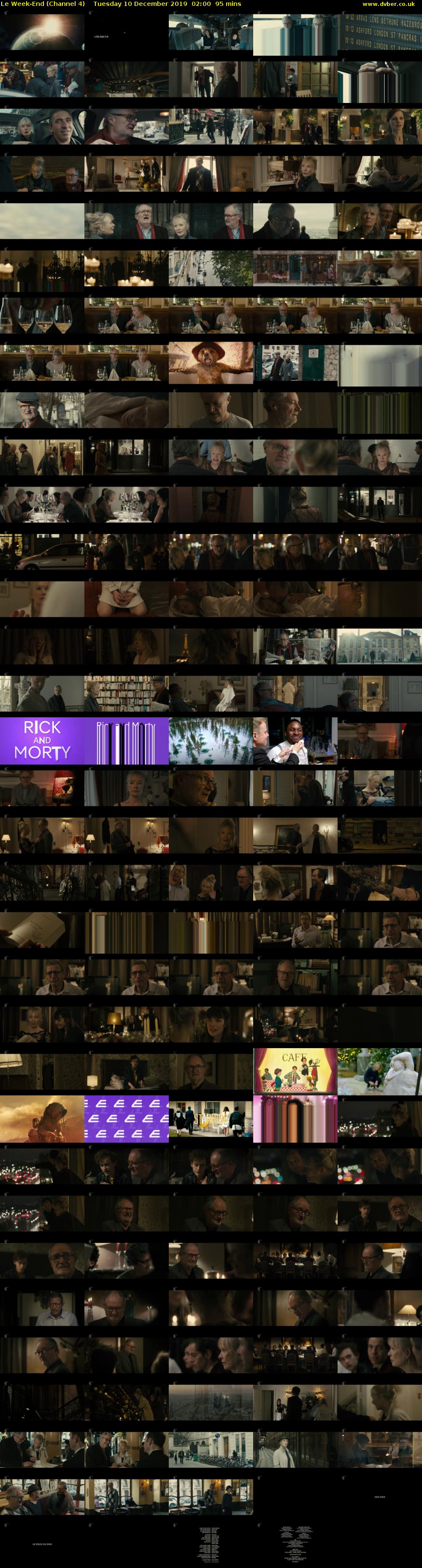 Le Week-End (Channel 4) Tuesday 10 December 2019 02:00 - 03:35