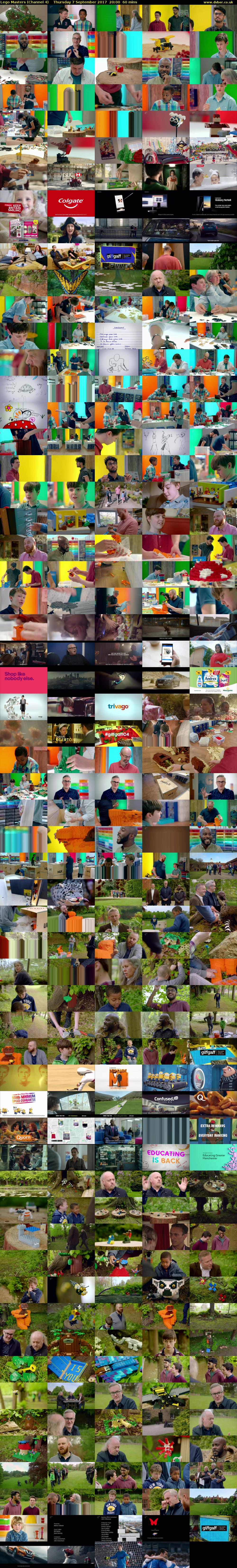 Lego Masters (Channel 4) Thursday 7 September 2017 20:00 - 21:00