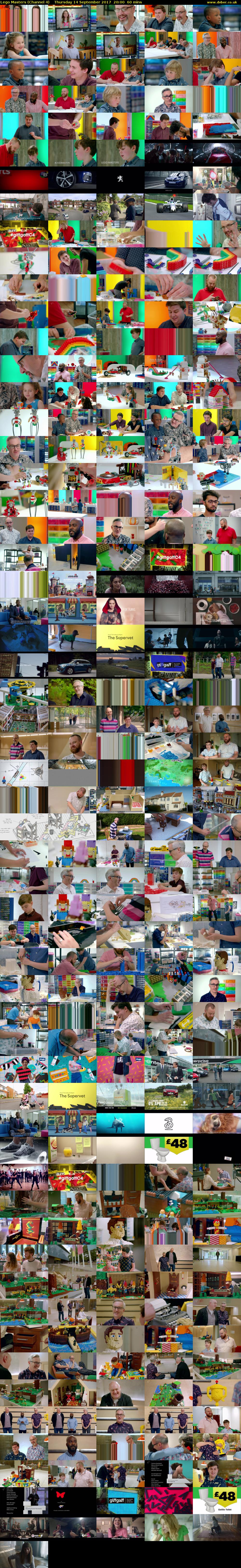Lego Masters (Channel 4) Thursday 14 September 2017 20:00 - 21:00