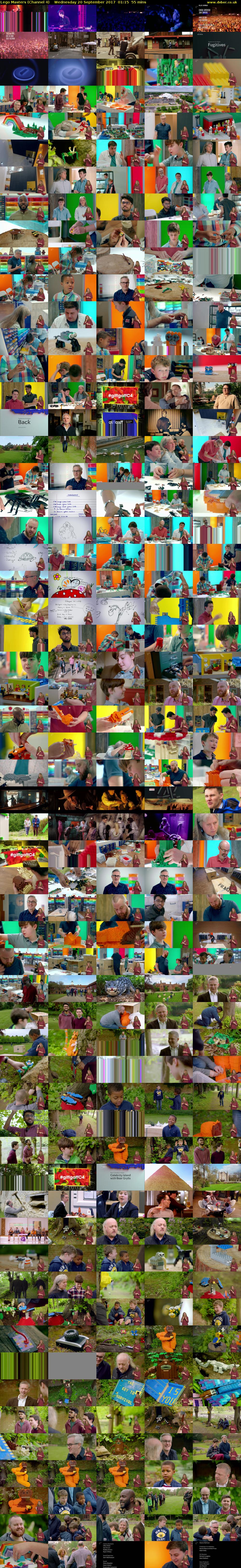 Lego Masters (Channel 4) Wednesday 20 September 2017 01:15 - 02:10