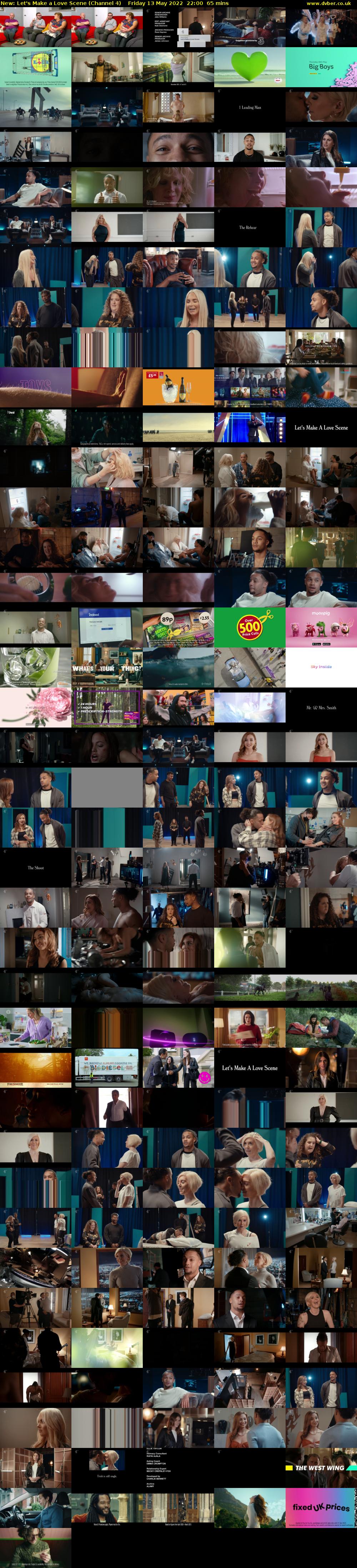Let's Make a Love Scene (Channel 4) Friday 13 May 2022 22:00 - 23:05