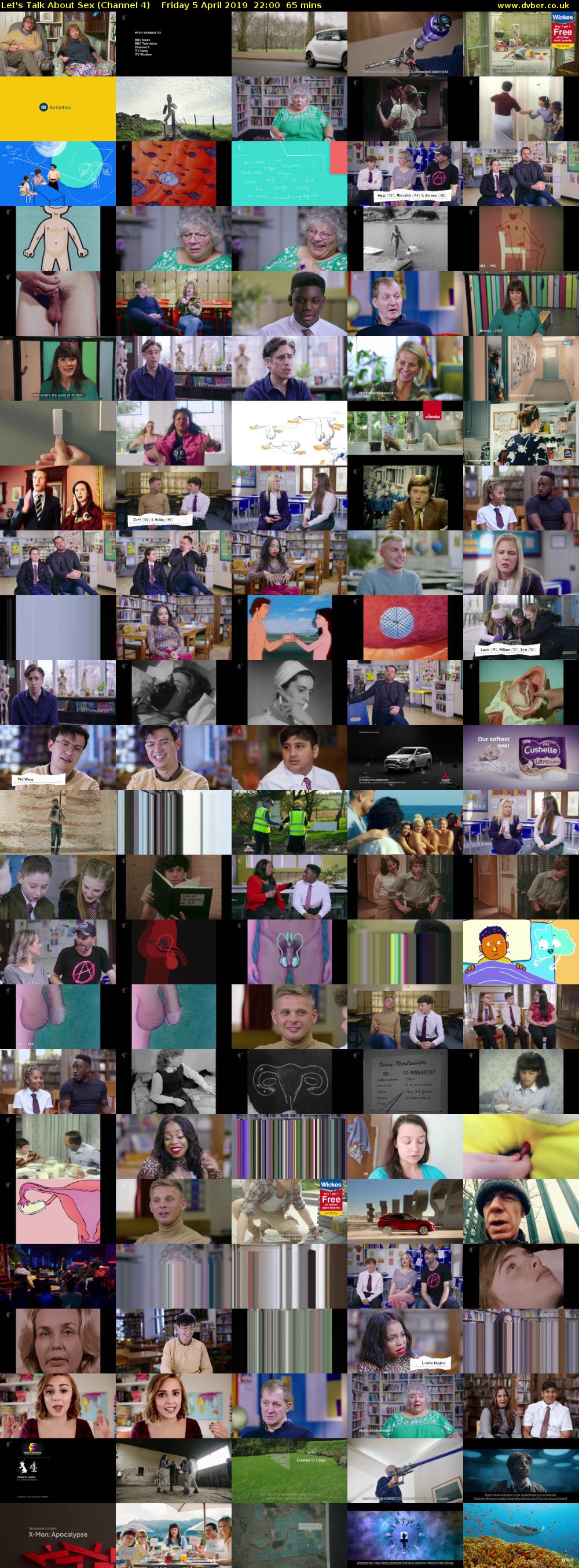 Let's Talk About Sex (Channel 4) Friday 5 April 2019 22:00 - 23:05