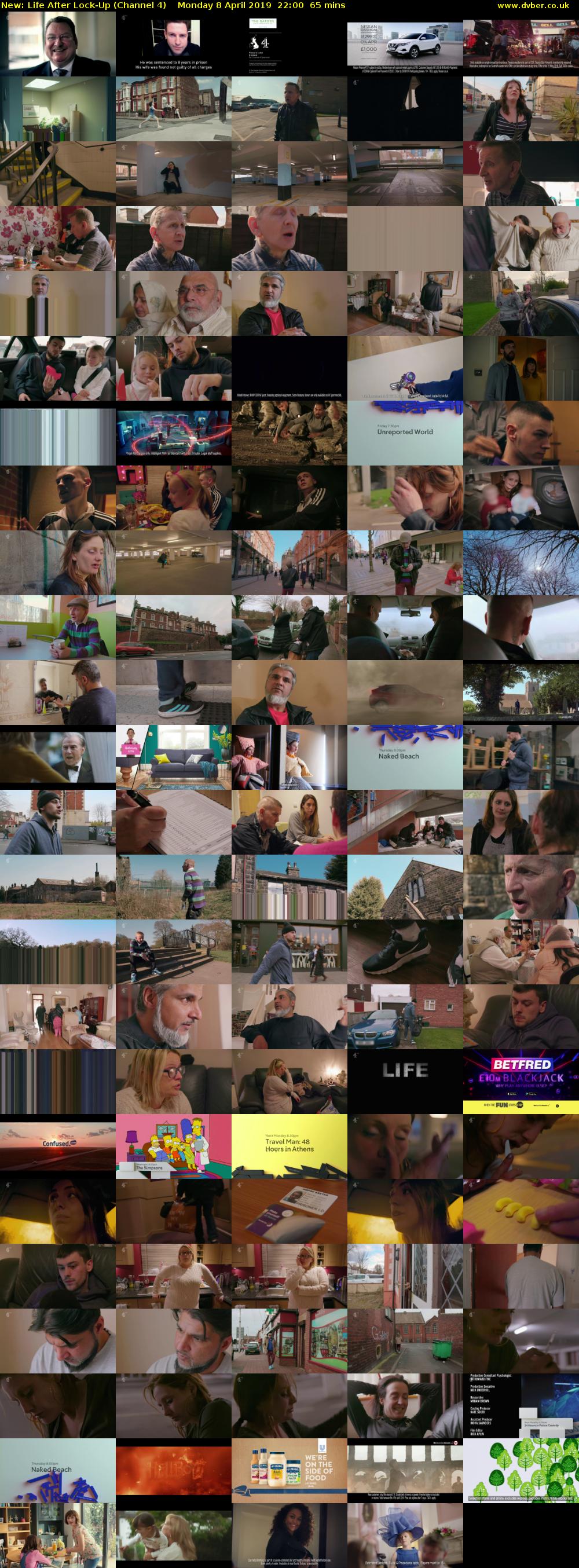 Life After Lock-Up (Channel 4) Monday 8 April 2019 22:00 - 23:05