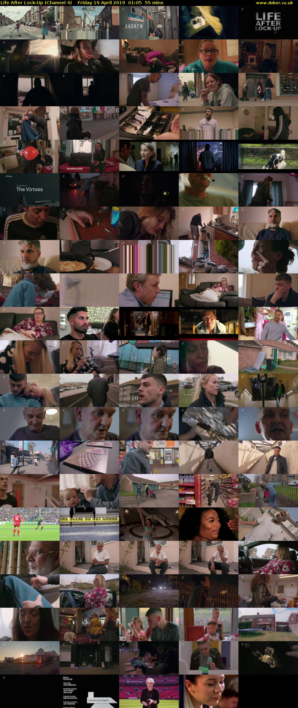 Life After Lock-Up (Channel 4) Friday 19 April 2019 01:05 - 02:00