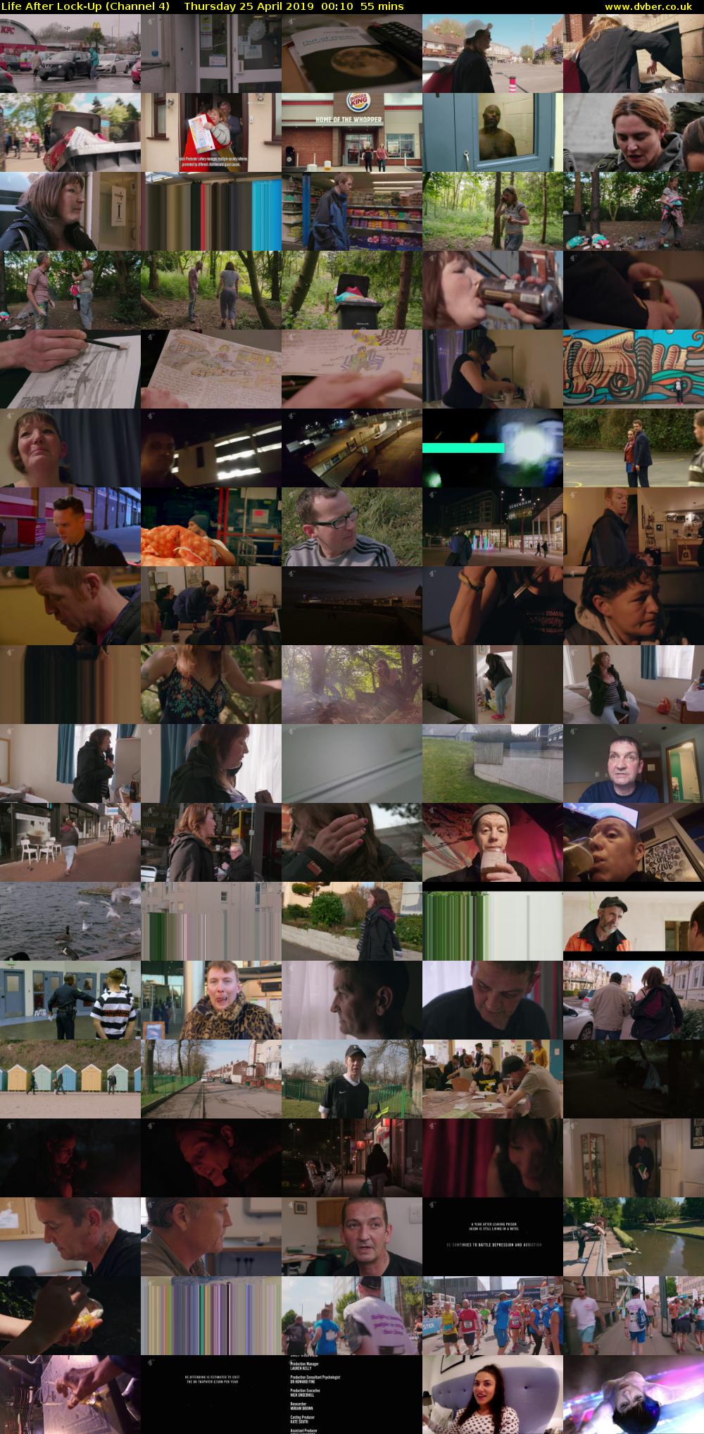 Life After Lock-Up (Channel 4) Thursday 25 April 2019 00:10 - 01:05