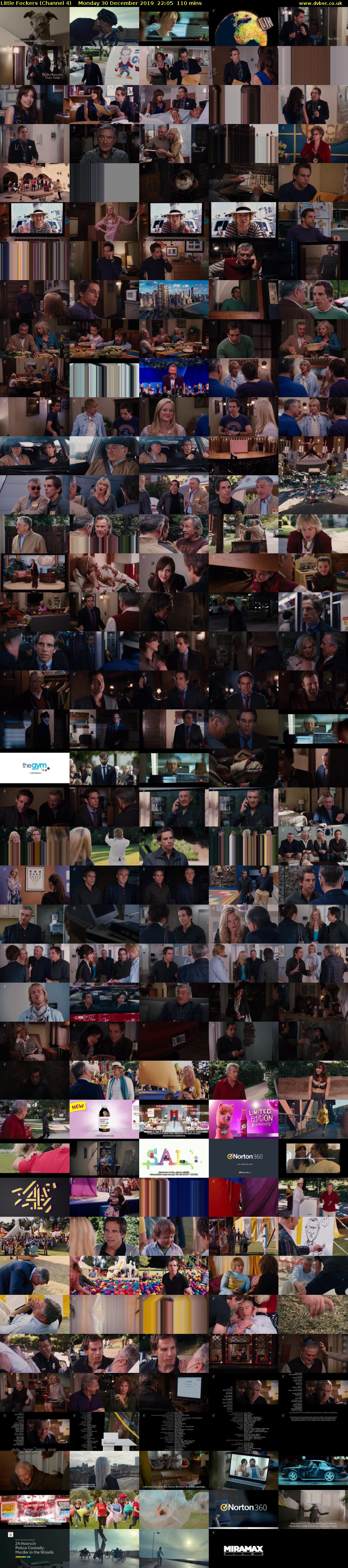 Little Fockers (Channel 4) Monday 30 December 2019 22:05 - 23:55