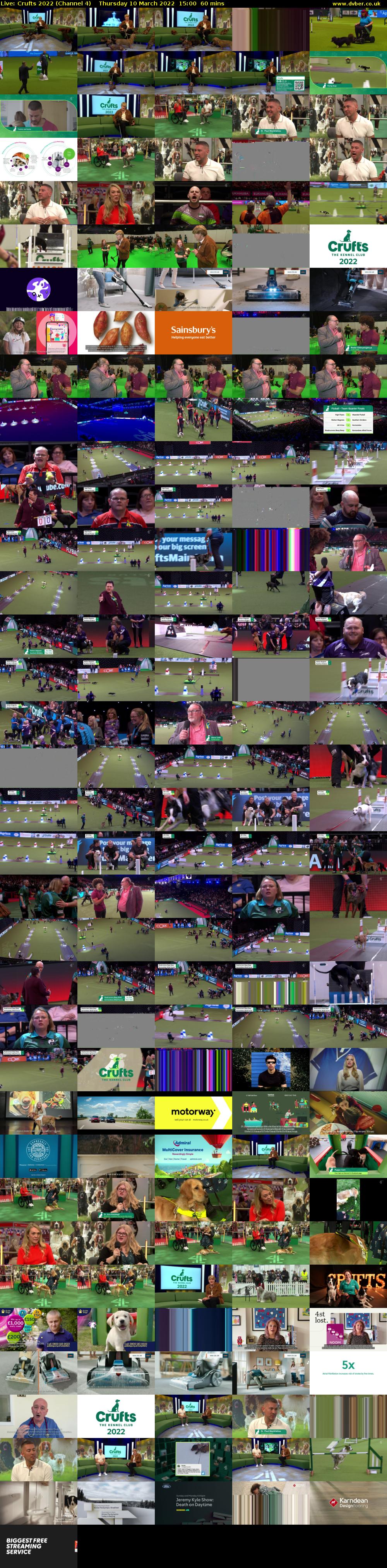 Live: Crufts 2022 (Channel 4) Thursday 10 March 2022 15:00 - 16:00