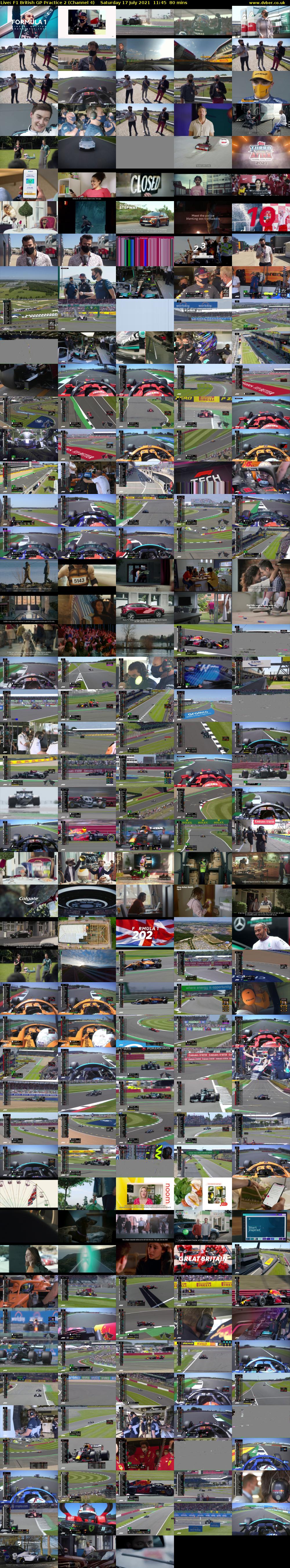 Live: F1 British GP Practice 2 (Channel 4) Saturday 17 July 2021 11:45 - 13:05