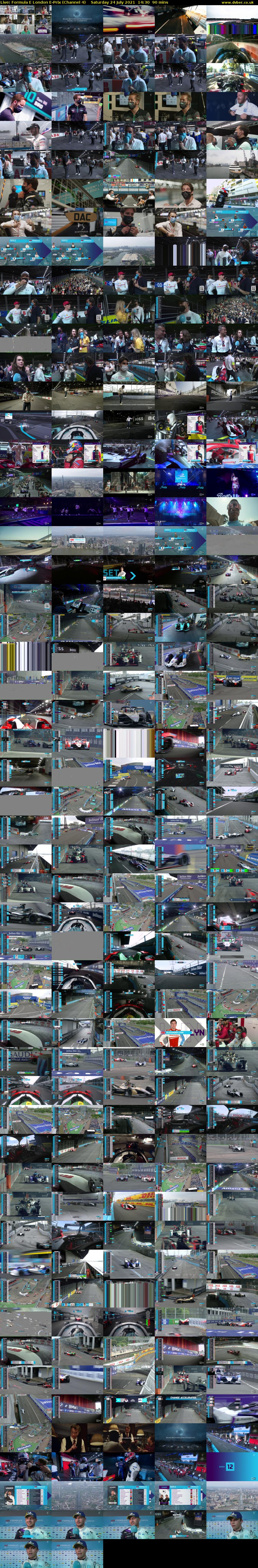 Live: Formula E London E-Prix (Channel 4) Saturday 24 July 2021 14:30 - 16:00