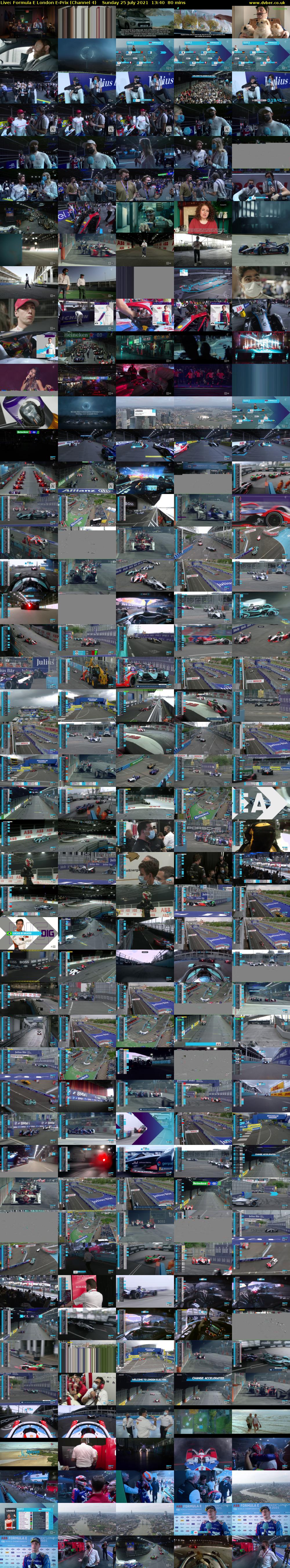 Live: Formula E London E-Prix (Channel 4) Sunday 25 July 2021 13:40 - 15:00