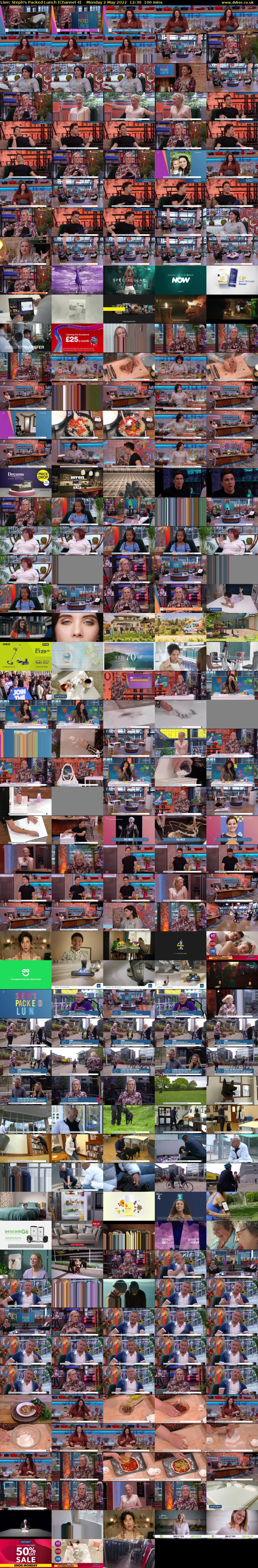 Live: Steph's Packed Lunch (Channel 4) Monday 2 May 2022 12:30 - 14:10