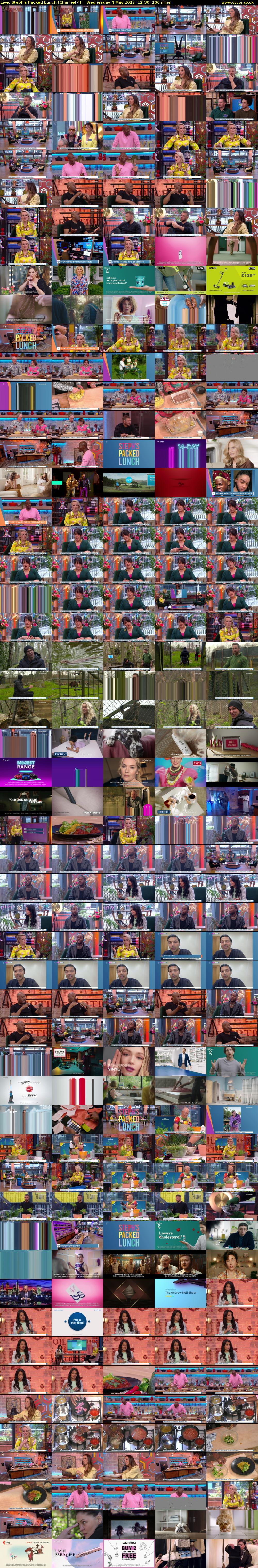 Live: Steph's Packed Lunch (Channel 4) Wednesday 4 May 2022 12:30 - 14:10