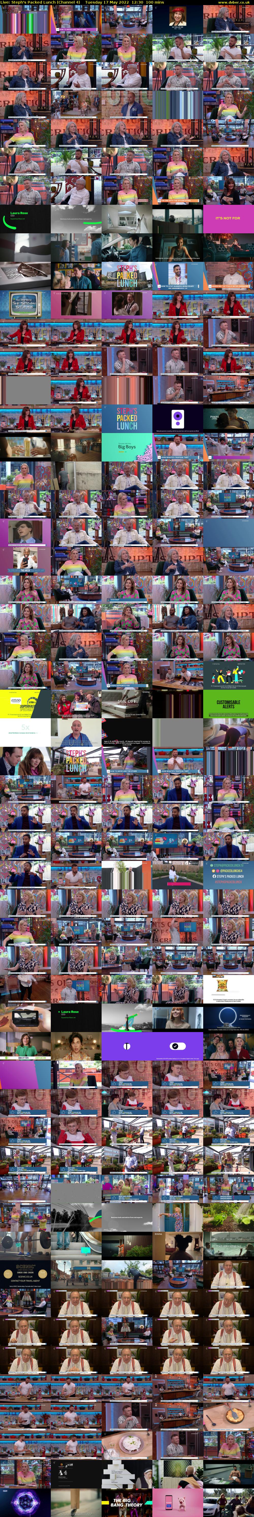 Live: Steph's Packed Lunch (Channel 4) Tuesday 17 May 2022 12:30 - 14:10