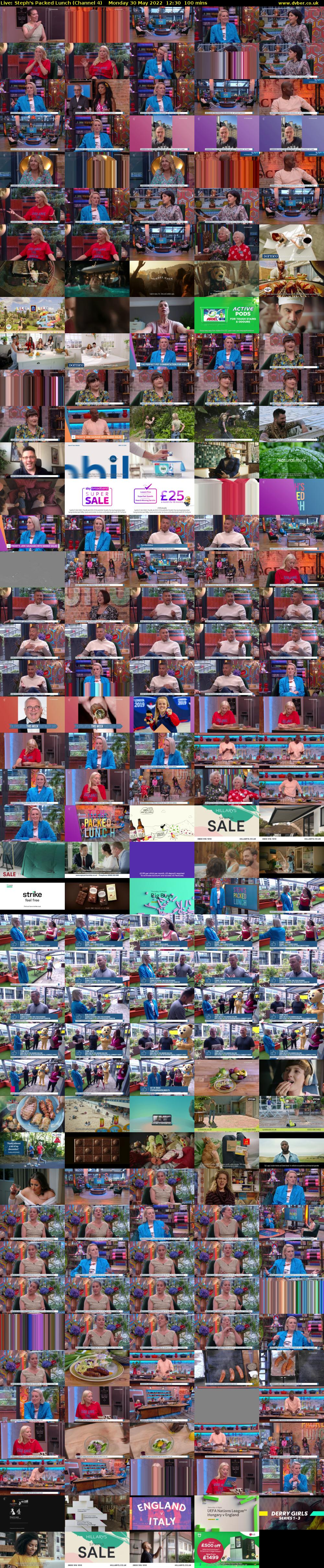 Live: Steph's Packed Lunch (Channel 4) Monday 30 May 2022 12:30 - 14:10