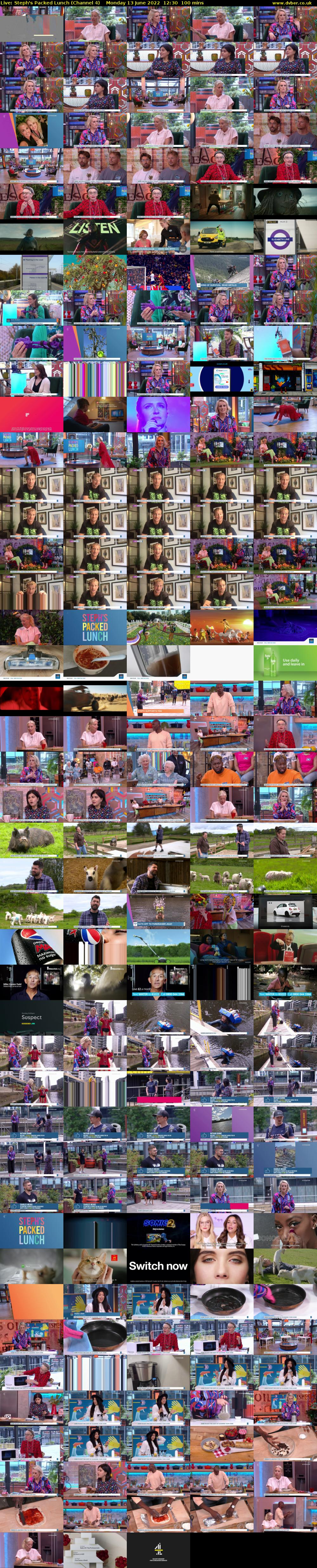 Live: Steph's Packed Lunch (Channel 4) Monday 13 June 2022 12:30 - 14:10