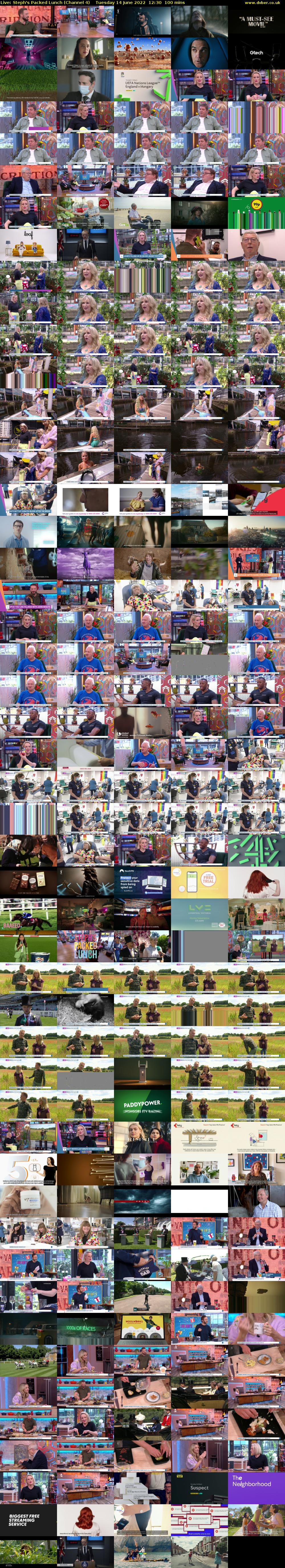 Live: Steph's Packed Lunch (Channel 4) Tuesday 14 June 2022 12:30 - 14:10