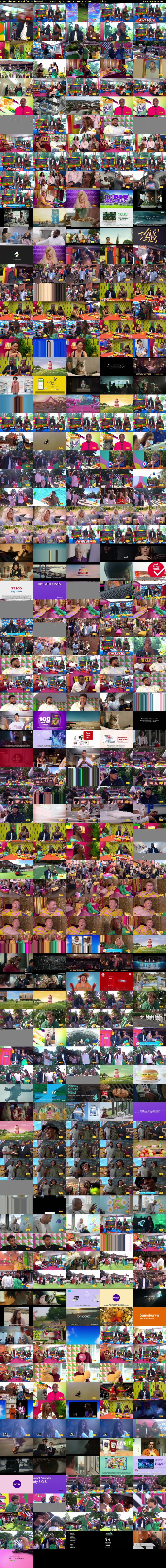Live: The Big Breakfast (Channel 4) Saturday 27 August 2022 10:00 - 12:30