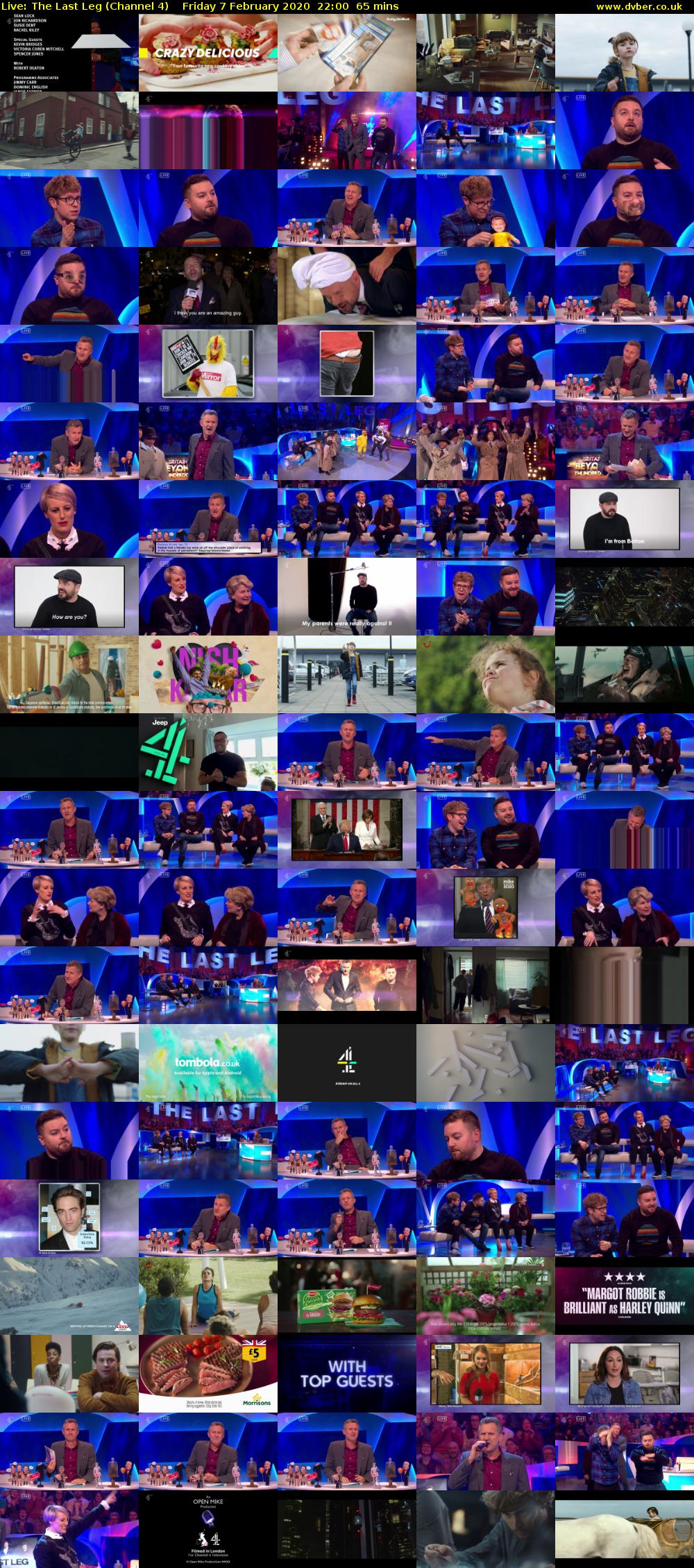 Live: The Last Leg (Channel 4) Friday 7 February 2020 22:00 - 23:05