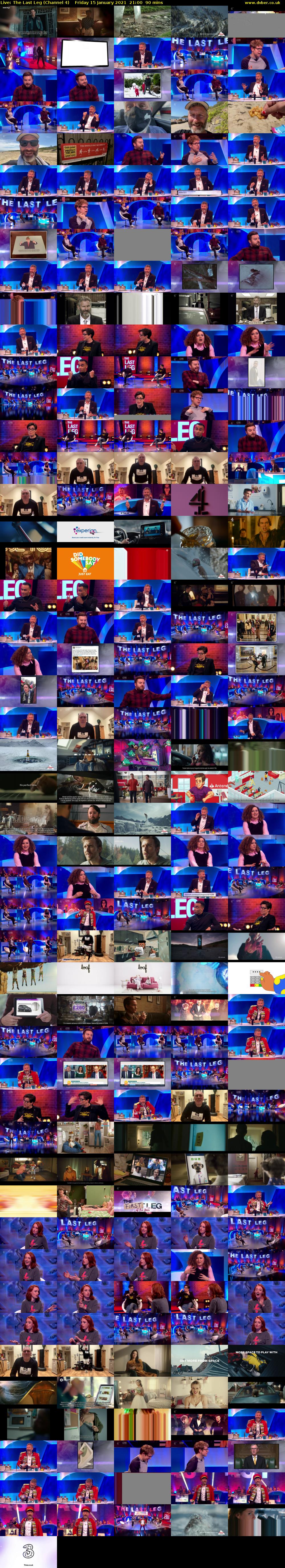 Live: The Last Leg (Channel 4) Friday 15 January 2021 21:00 - 22:30