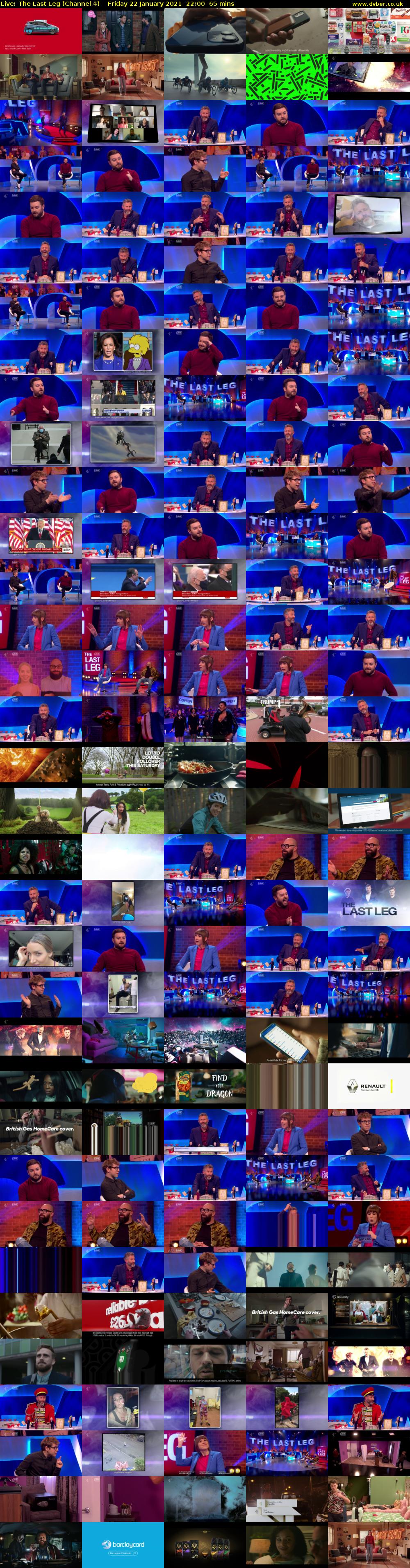 Live: The Last Leg (Channel 4) Friday 22 January 2021 22:00 - 23:05
