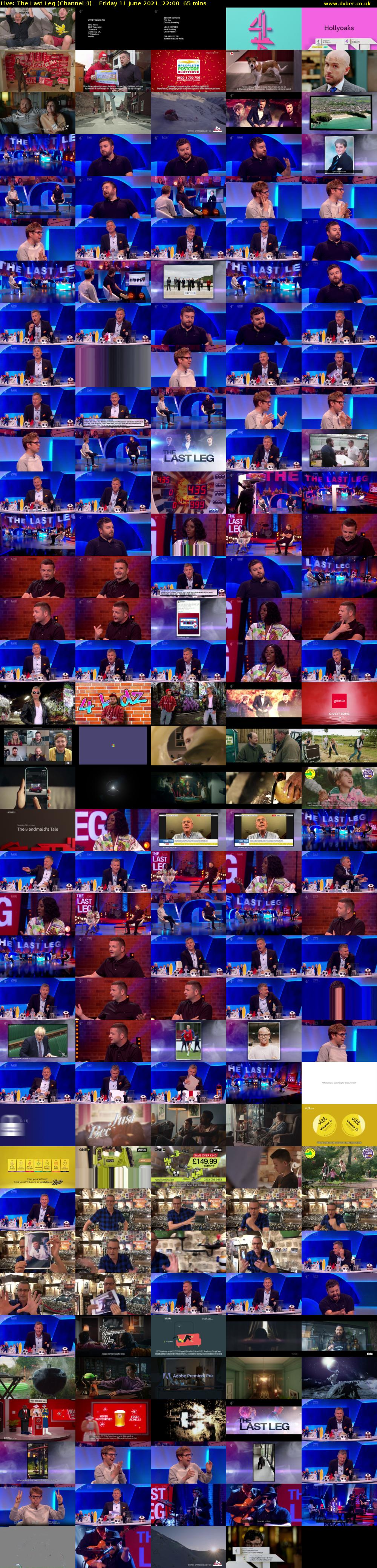 Live: The Last Leg (Channel 4) Friday 11 June 2021 22:00 - 23:05