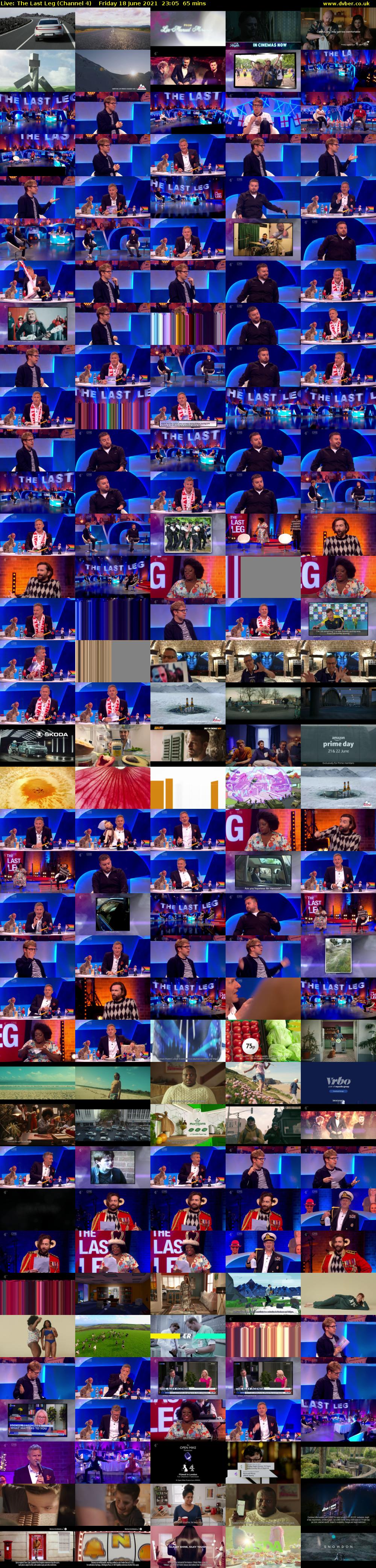 Live: The Last Leg (Channel 4) Friday 18 June 2021 23:05 - 00:10