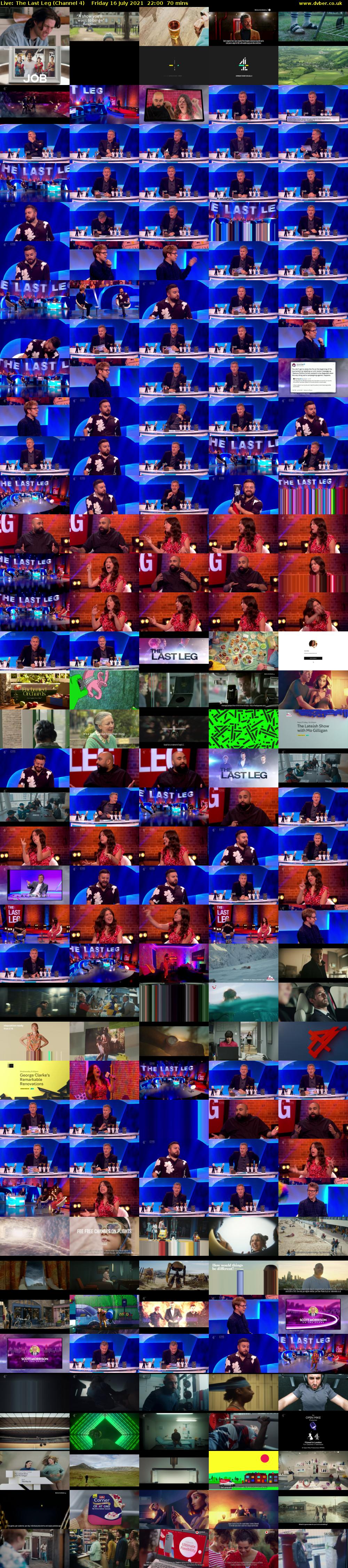 Live: The Last Leg (Channel 4) Friday 16 July 2021 22:00 - 23:10