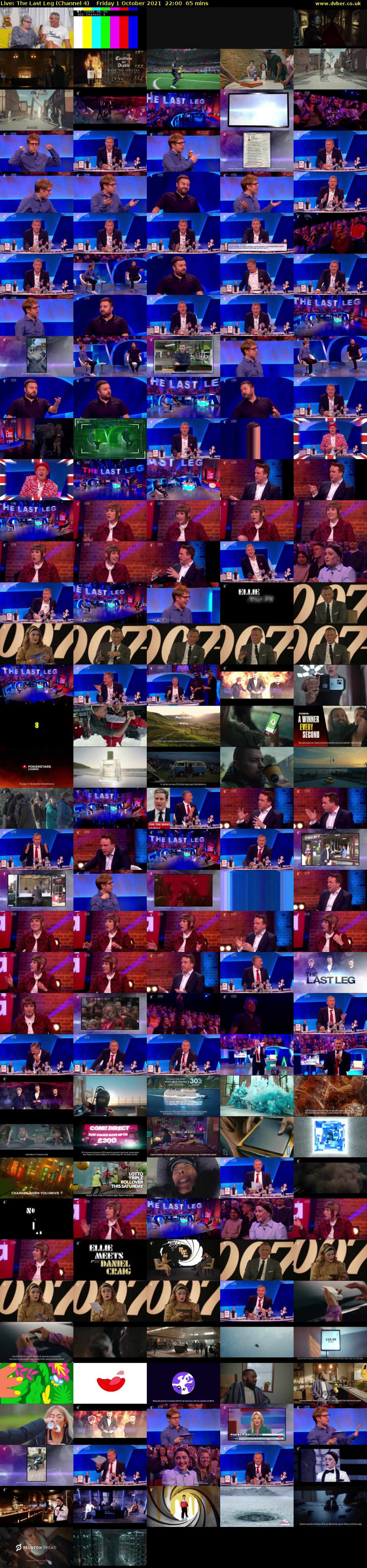 Live: The Last Leg (Channel 4) Friday 1 October 2021 22:00 - 23:05