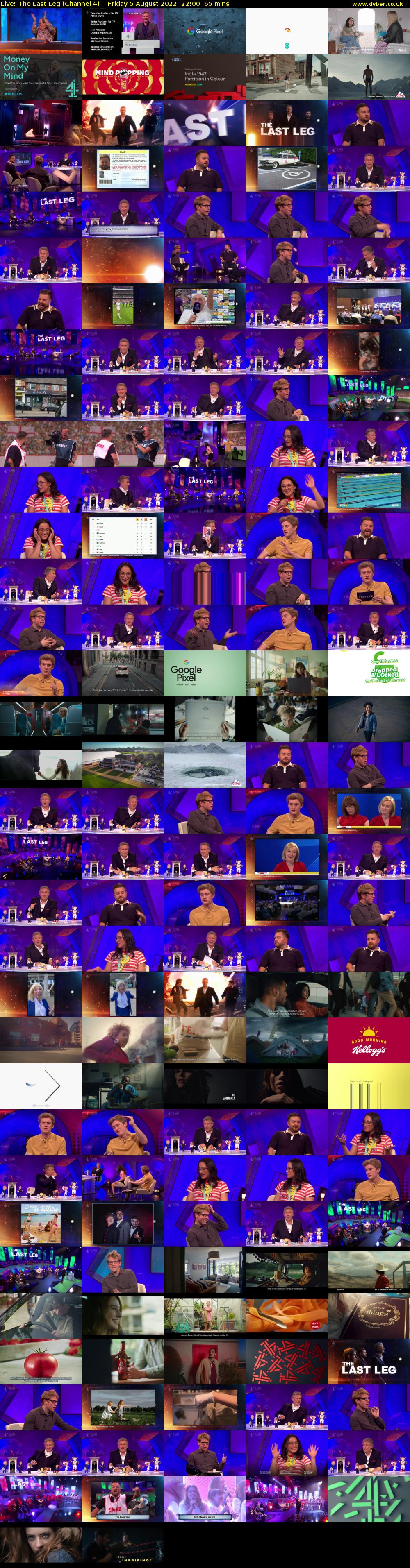 Live: The Last Leg (Channel 4) Friday 5 August 2022 22:00 - 23:05