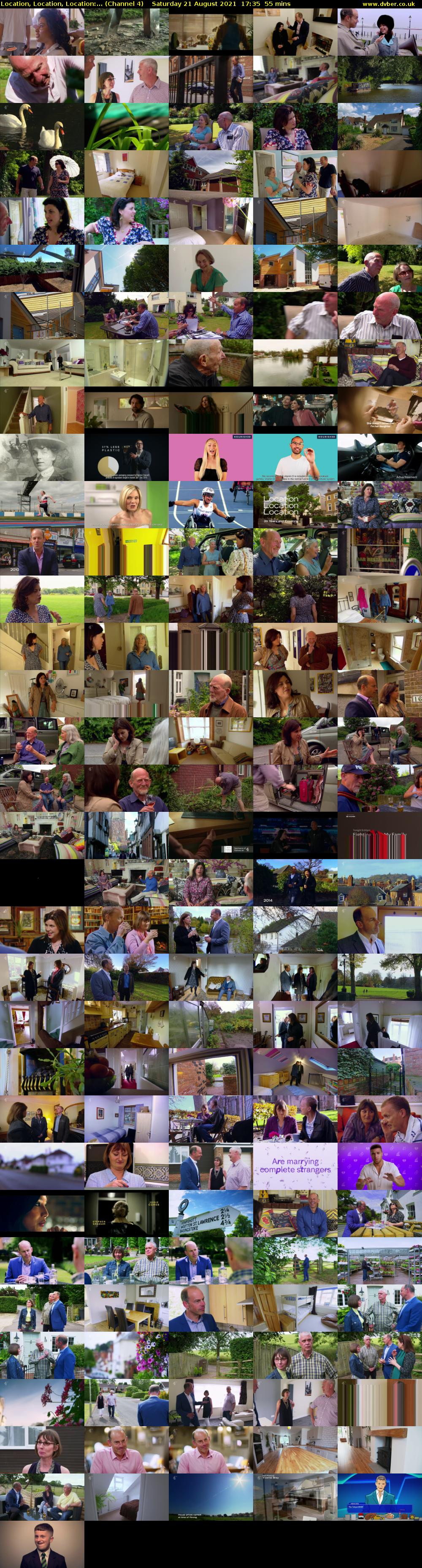 Location, Location, Location:... (Channel 4) Saturday 21 August 2021 17:35 - 18:30