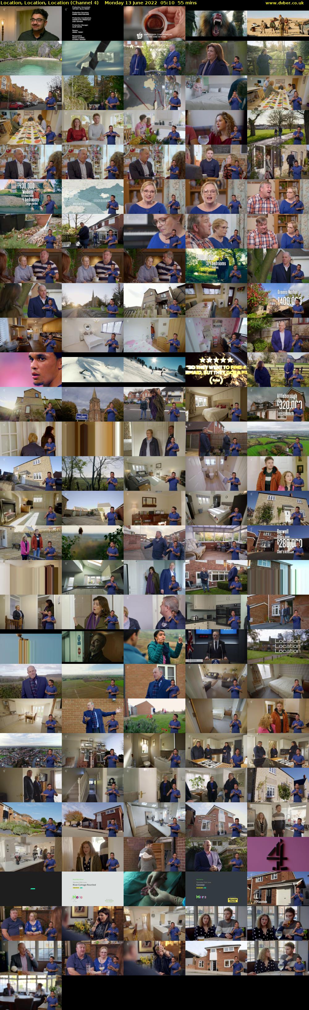 Location, Location, Location (Channel 4) Monday 13 June 2022 05:10 - 06:05