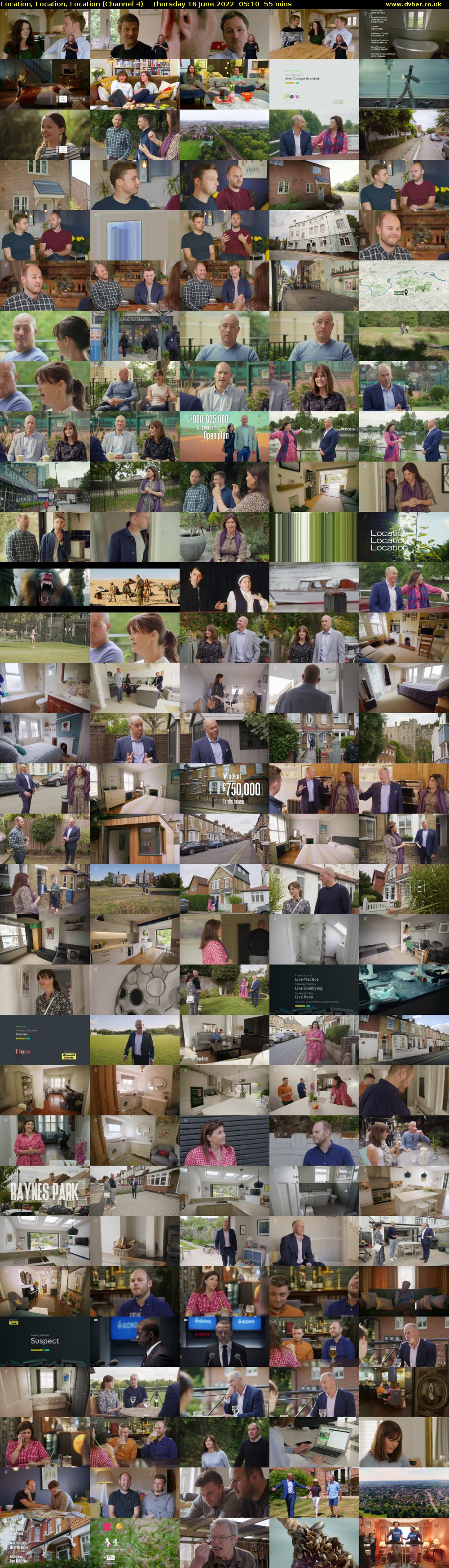 Location, Location, Location (Channel 4) Thursday 16 June 2022 05:10 - 06:05