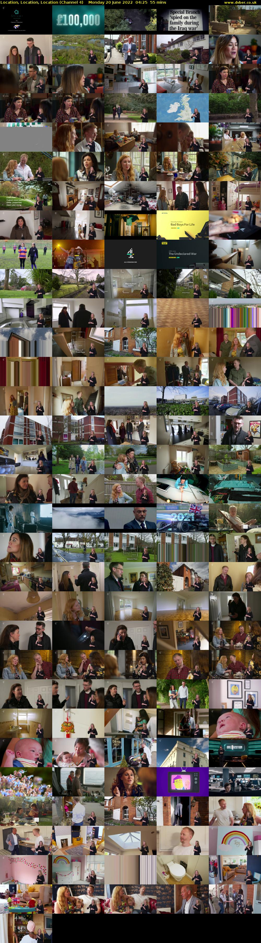 Location, Location, Location (Channel 4) Monday 20 June 2022 04:25 - 05:20