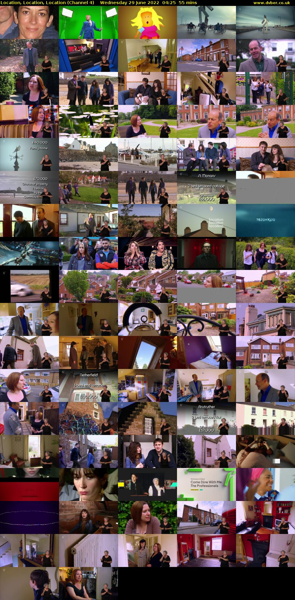 Location, Location, Location (Channel 4) Wednesday 29 June 2022 04:25 - 05:20