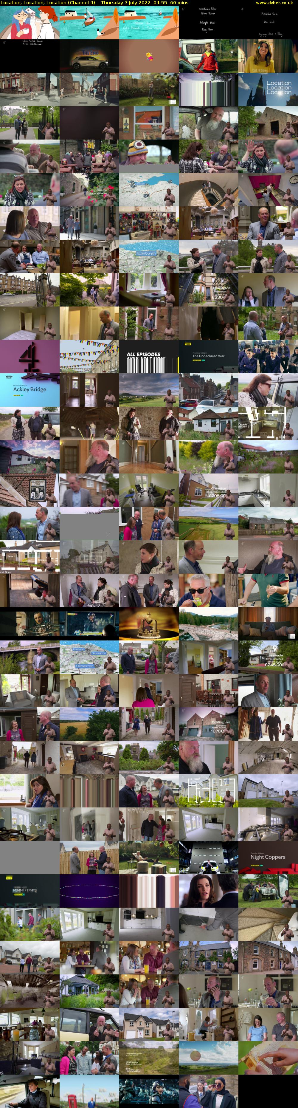 Location, Location, Location (Channel 4) Thursday 7 July 2022 04:55 - 05:55