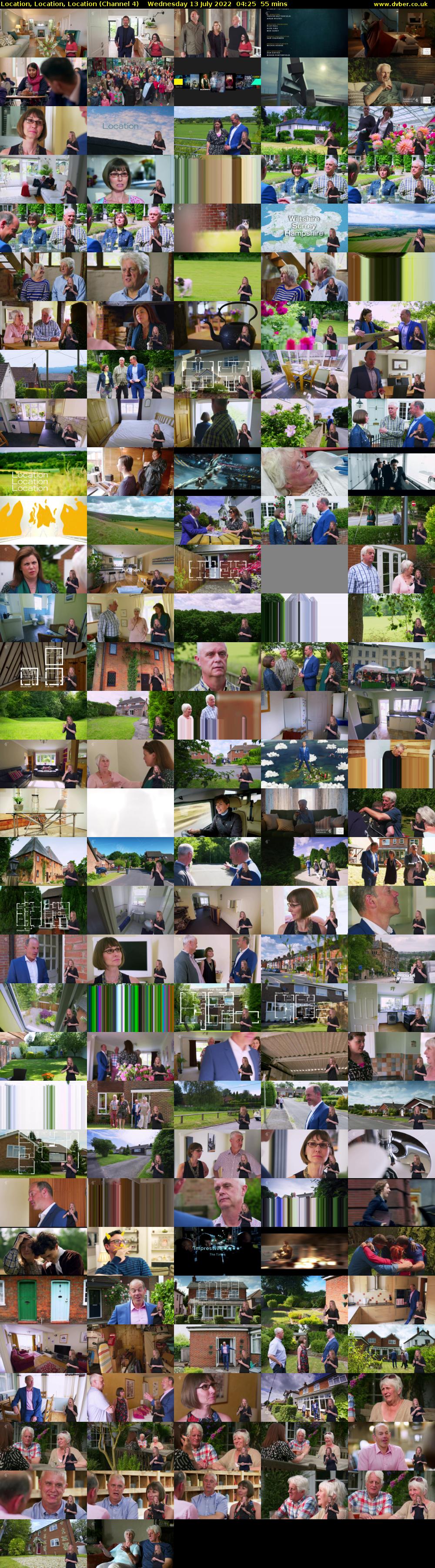 Location, Location, Location (Channel 4) Wednesday 13 July 2022 04:25 - 05:20