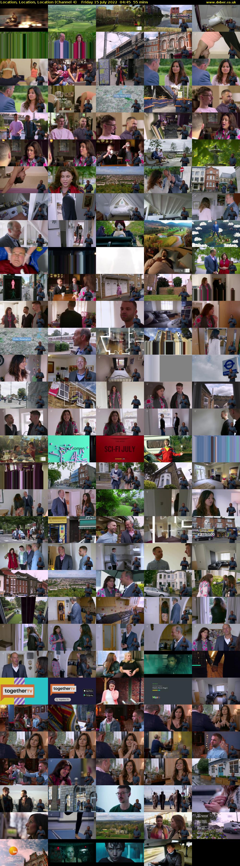 Location, Location, Location (Channel 4) Friday 15 July 2022 04:45 - 05:40