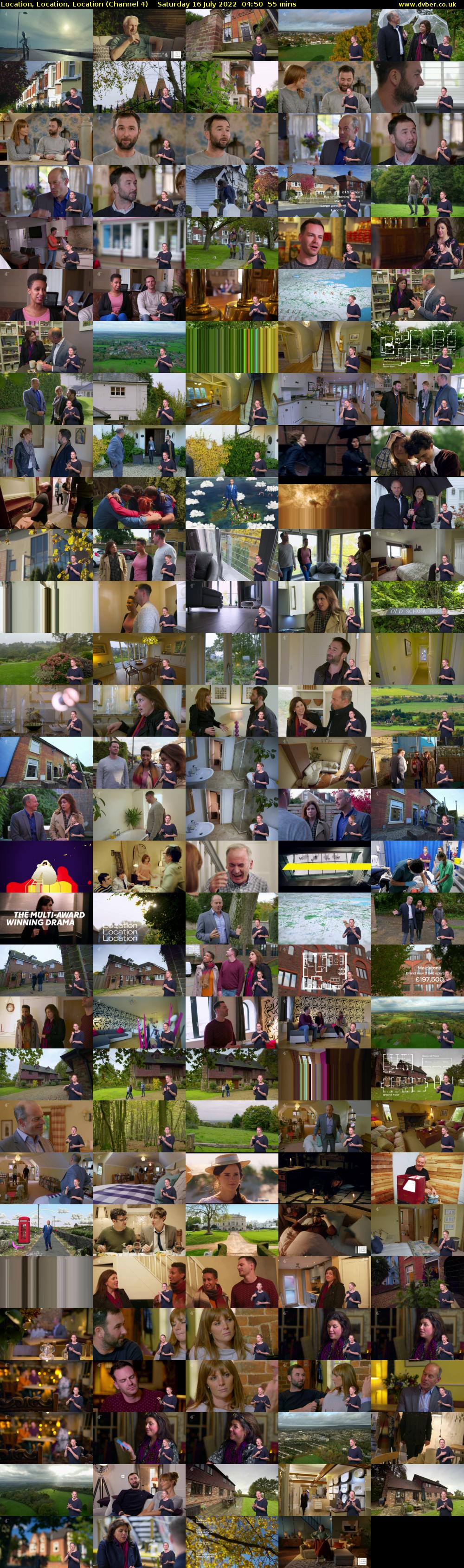 Location, Location, Location (Channel 4) Saturday 16 July 2022 04:50 - 05:45