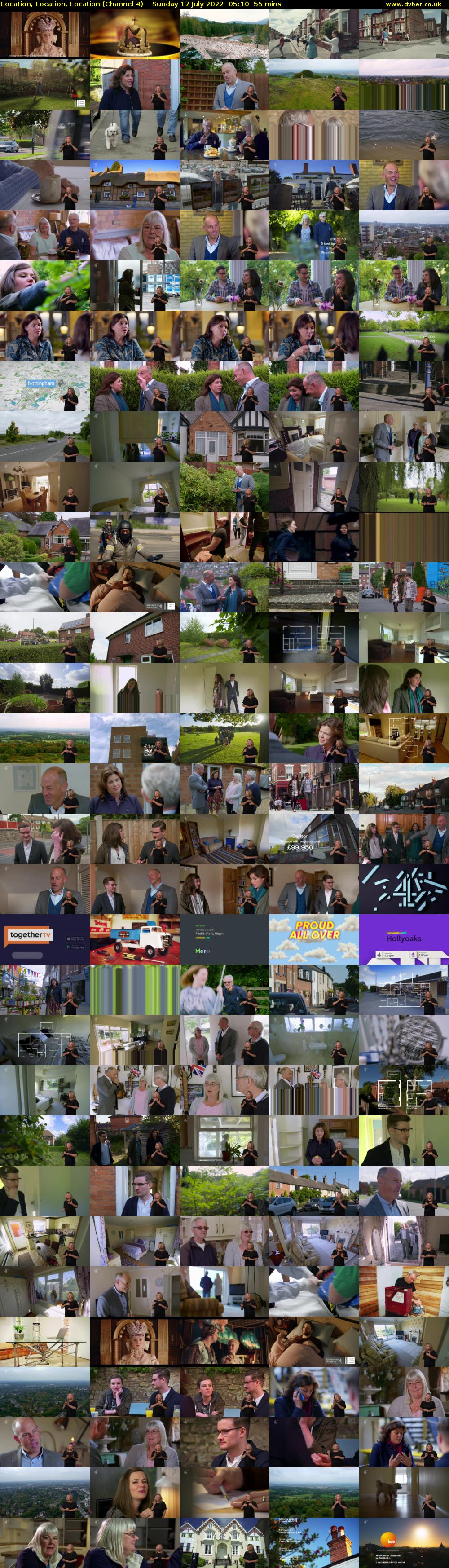 Location, Location, Location (Channel 4) Sunday 17 July 2022 05:10 - 06:05