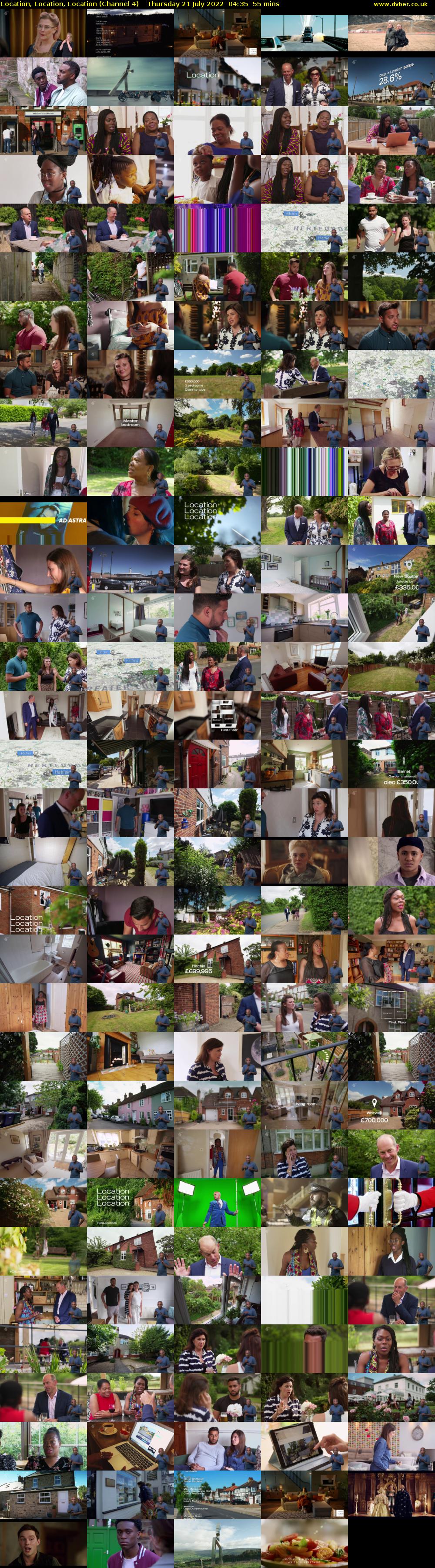 Location, Location, Location (Channel 4) Thursday 21 July 2022 04:35 - 05:30