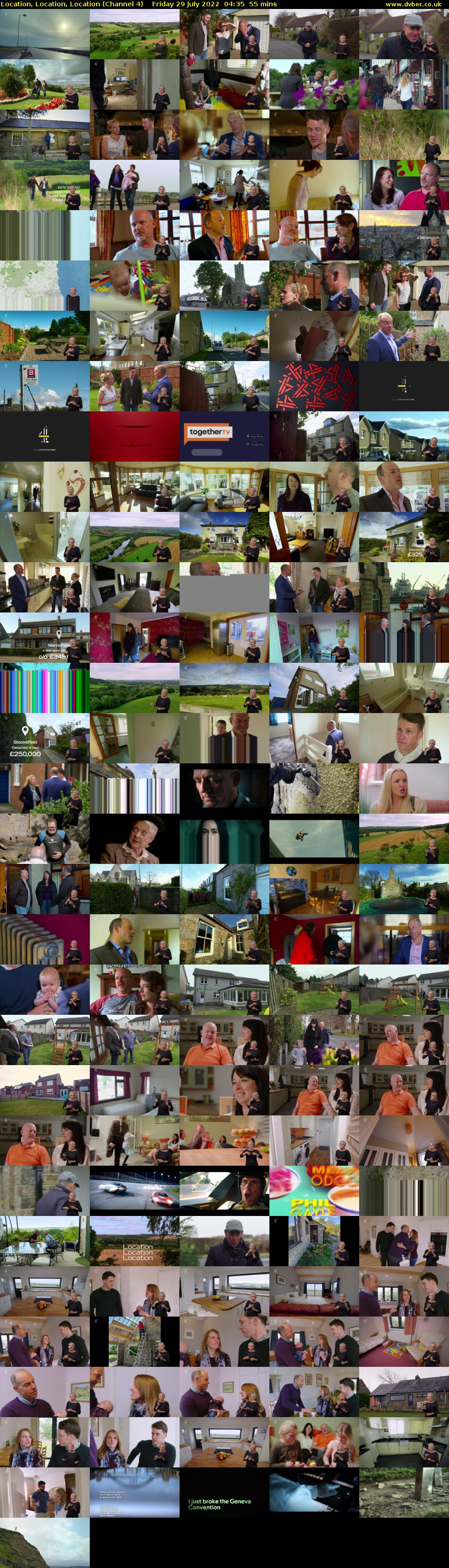 Location, Location, Location (Channel 4) Friday 29 July 2022 04:35 - 05:30