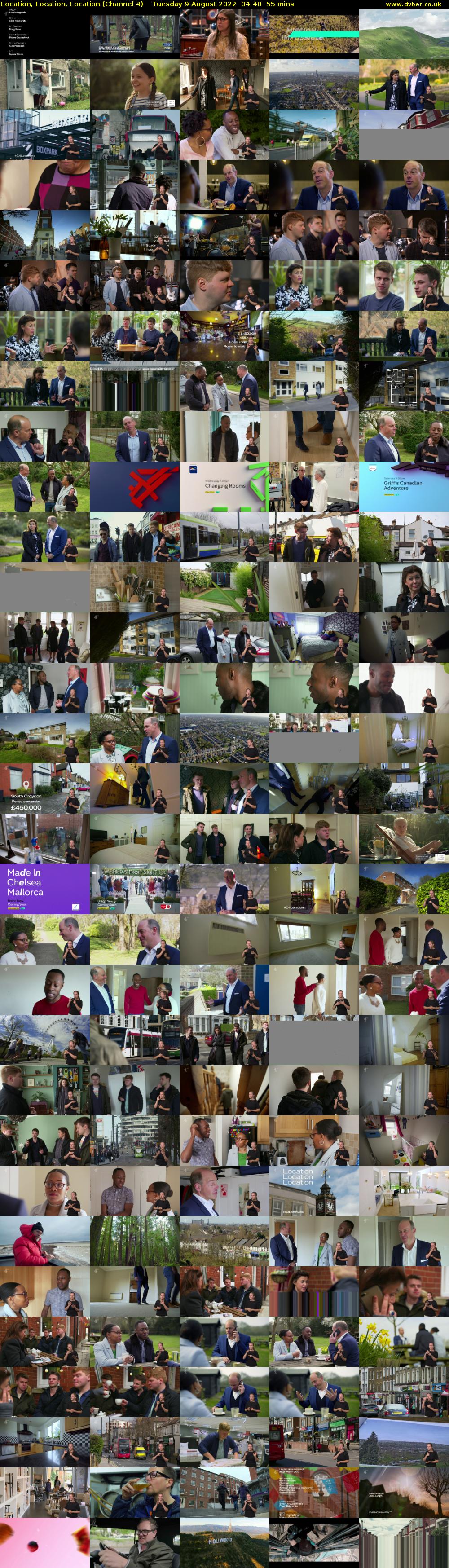 Location, Location, Location (Channel 4) Tuesday 9 August 2022 04:40 - 05:35