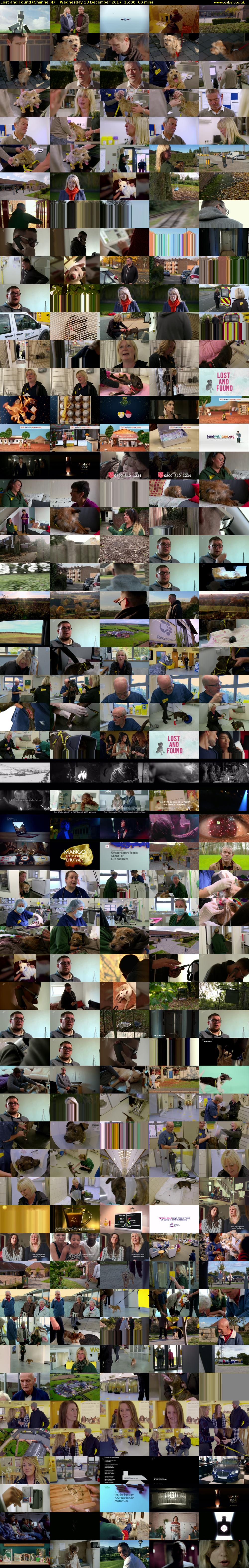 Lost and Found (Channel 4) Wednesday 13 December 2017 15:00 - 16:00
