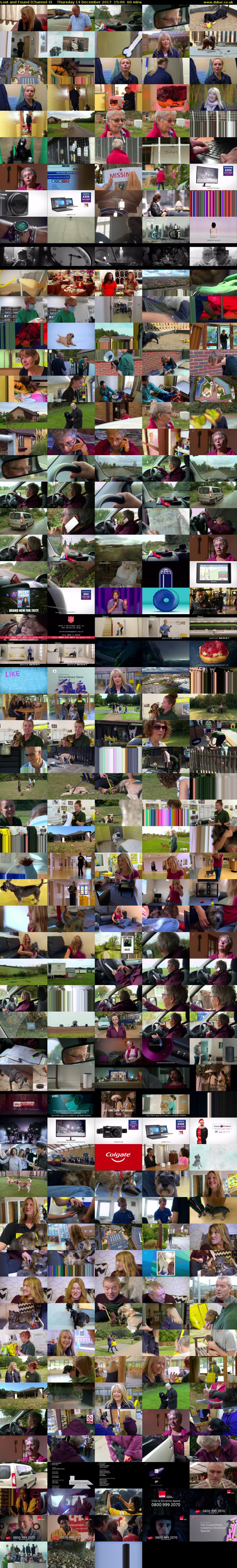 Lost and Found (Channel 4) Thursday 14 December 2017 15:00 - 16:00