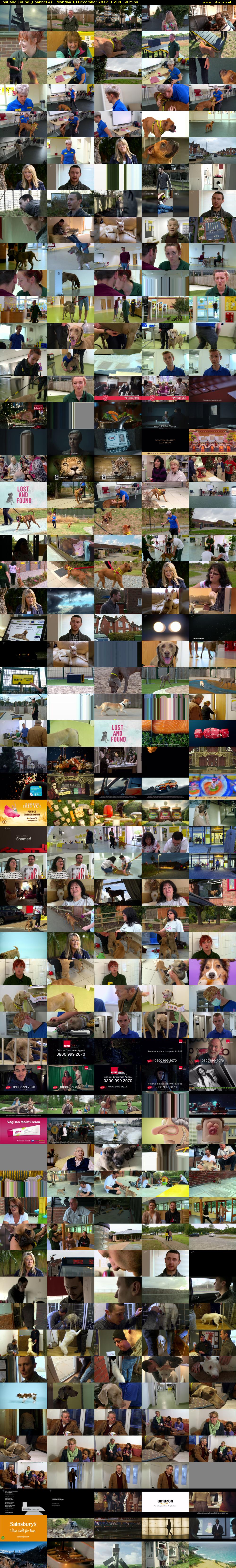 Lost and Found (Channel 4) Monday 18 December 2017 15:00 - 16:00