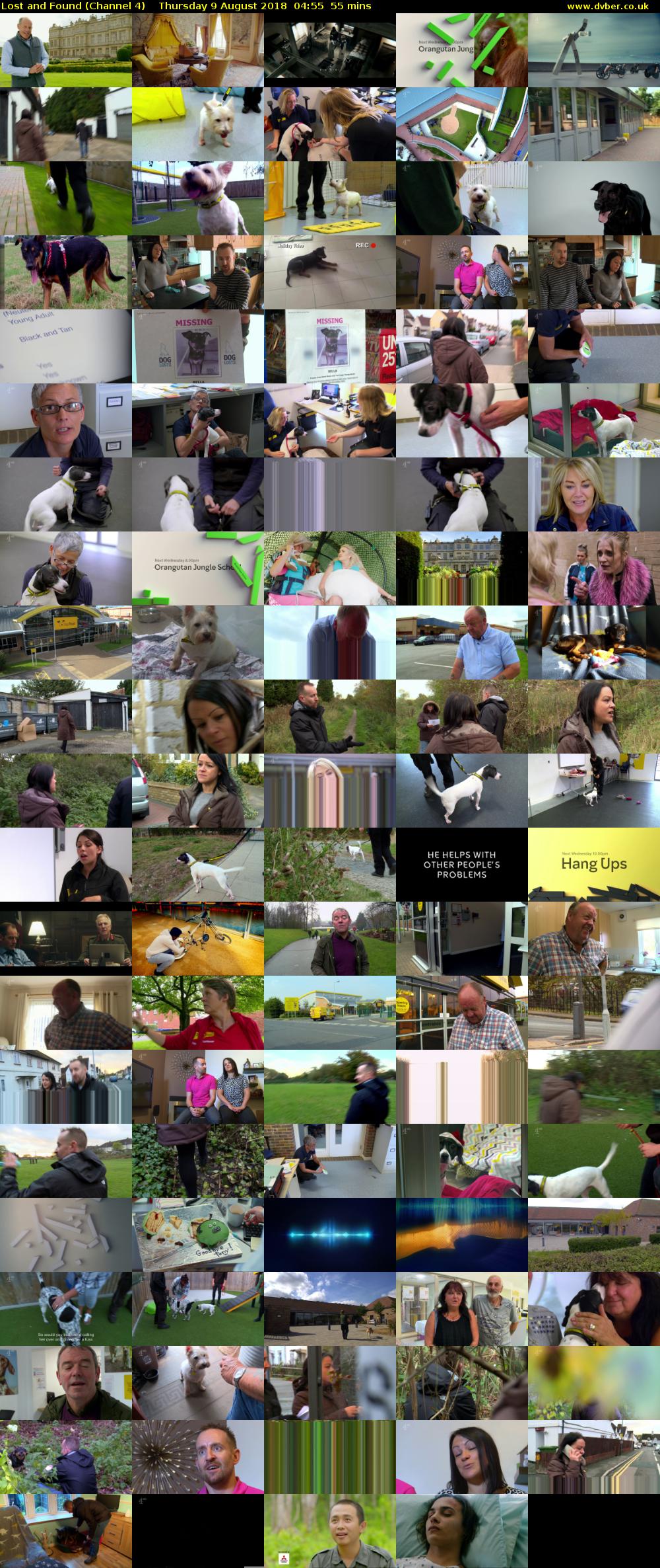 Lost and Found (Channel 4) Thursday 9 August 2018 04:55 - 05:50