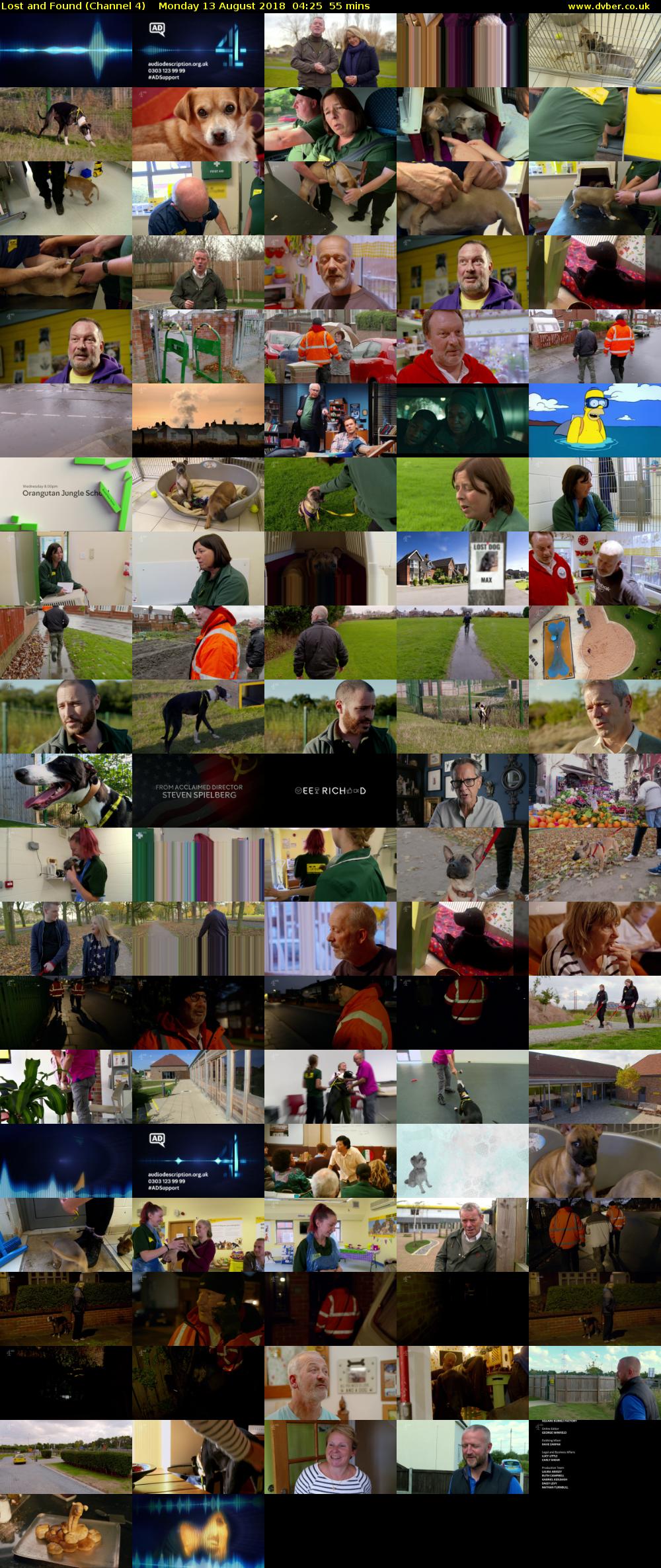 Lost and Found (Channel 4) Monday 13 August 2018 04:25 - 05:20