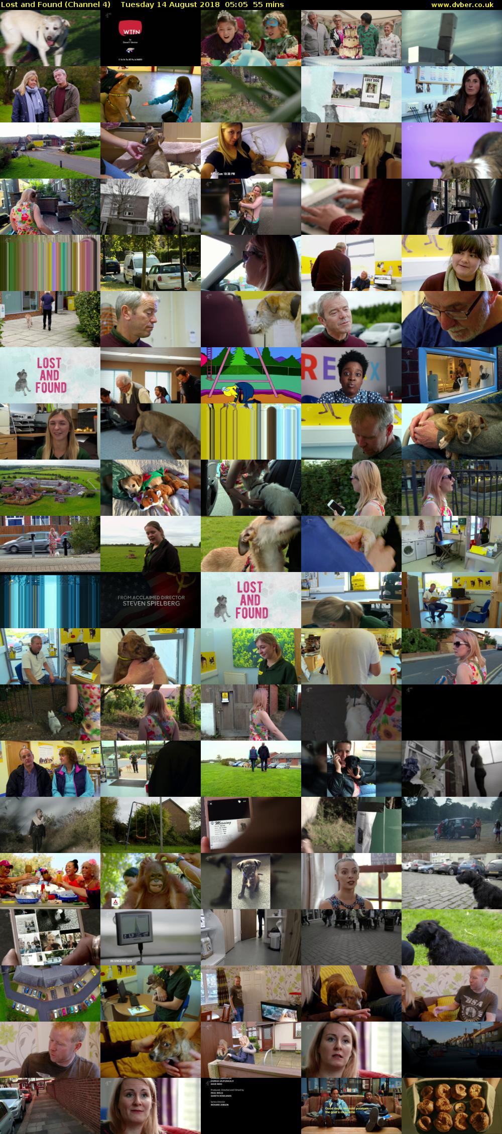 Lost and Found (Channel 4) Tuesday 14 August 2018 05:05 - 06:00